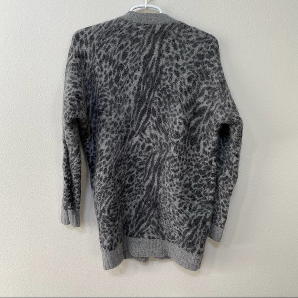 Rails Oslo Mixed Animal Wool Cardigan Sweater - Picture 6 of 10